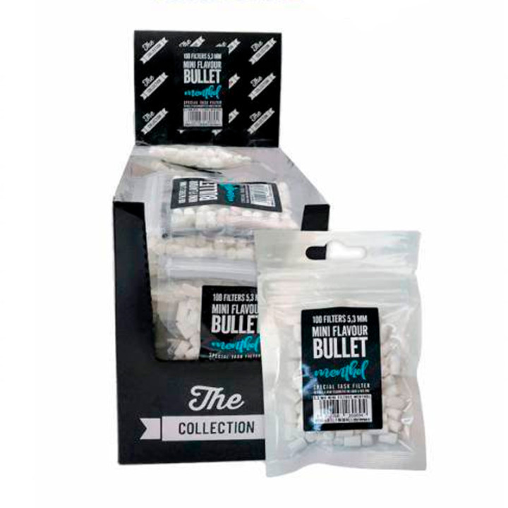FILTROS MENTOLADOS LUCKY STRIKE MINI BULLET THE COLLECTION 100UDS 1X40
