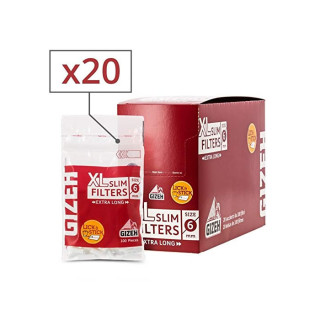 FILTROS GIZEH 6MM XL FILTER 100 1X20