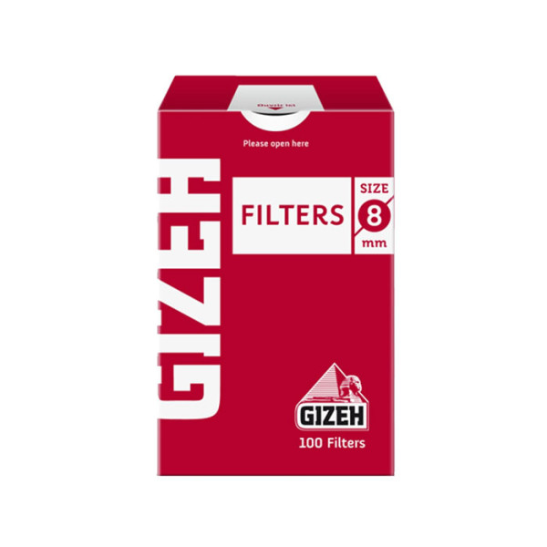 FILTROS GIZEH 8MM 1X10