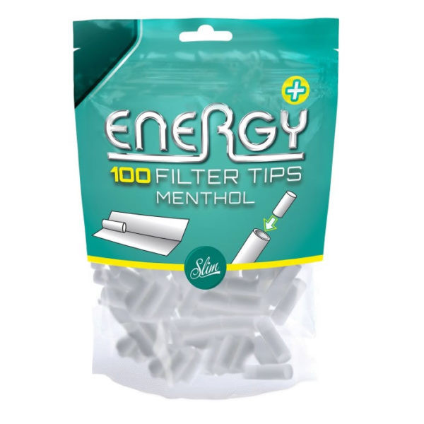 FILTROS ENERGY SLIM MENTHOL 5.9MM 1X10