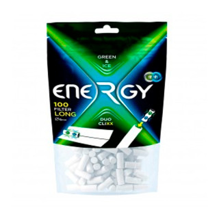 FILTROS ENERGY DUO CLIXX GREEN ICE 6 MM. 1X10