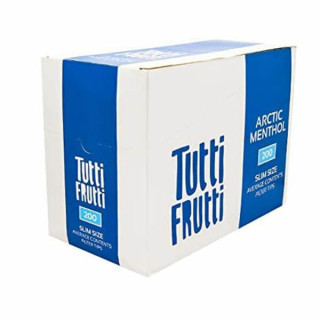 FILTROS TUTTI FRUTTI SLIM 6MM MENTHOL ARTIC 200UDS 1X20