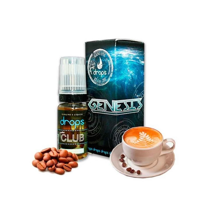 ELIQUID DROPS COFFEE CLUB 18MG 10ML
