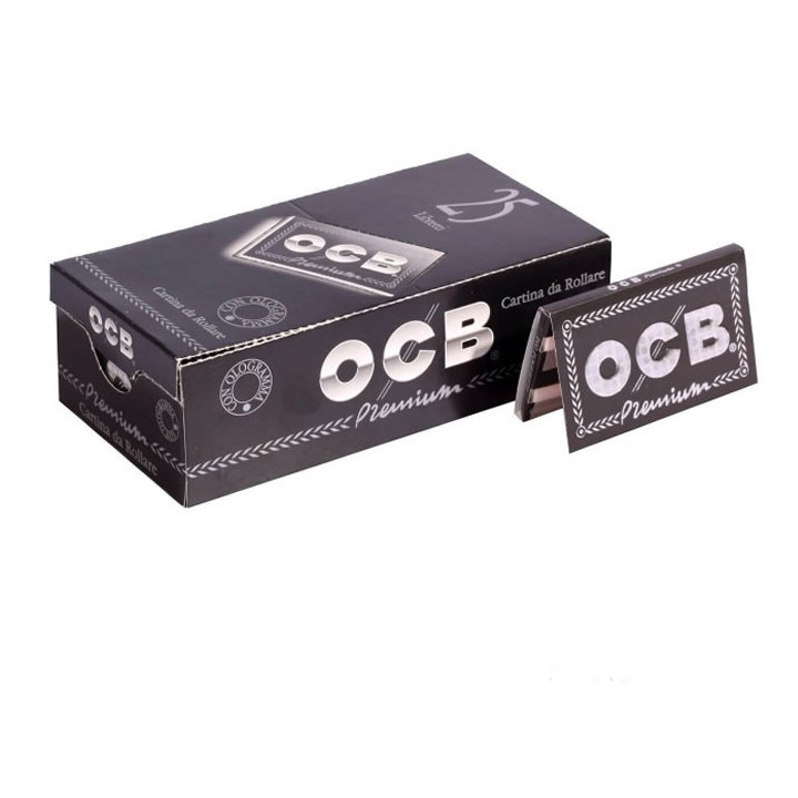 Papel OCB Premium doble ventana 25 Uds.