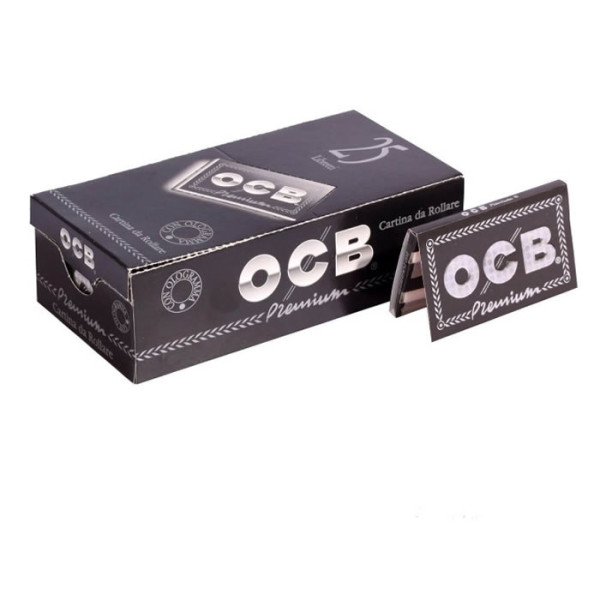 Papel OCB Premium doble ventana 25 Uds.