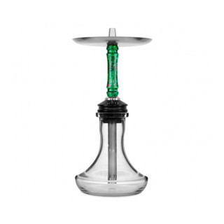SHISHA MOZE BREEZE 1 MANGUERA 40CM VERDE CRISTAL  S/C S/M