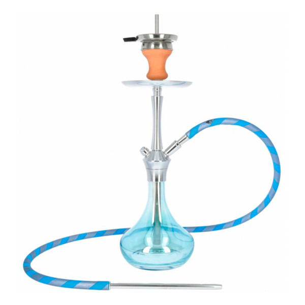 SHISHA EL BADIA C5 1 MANGUERA 43CM AZUL