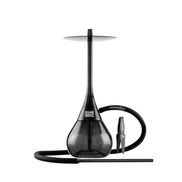 SHISHA OVERDOOZ HOOKAH 1 MANGUERA 50CM NEGRRA