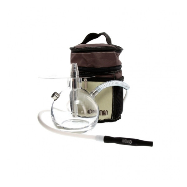 SHISHA ODUMAN MOD.ODVY TRAVEL N8 1 MANGUERA 15.5CM CRISTAL