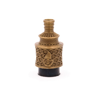 BOQUILLA SHISHA 3D CUBE GOLD 1UD