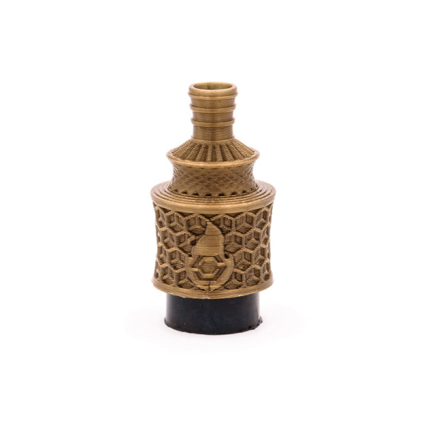 BOQUILLA SHISHA 3D CUBE GOLD 1UD