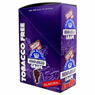 PAPEL DE FUMAR SABORES BLUNT HEMPARILLO GRAPE (UVA) 4UDS. 1X15