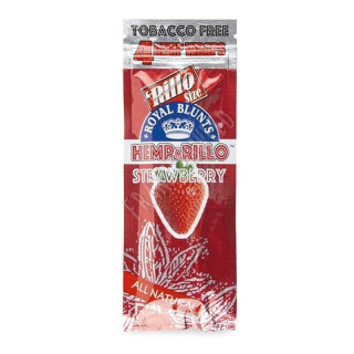 PAPEL DE FUMAR SABORES BLUNT HEMPARILLO STRAWBERRY   4UDS. 1X15