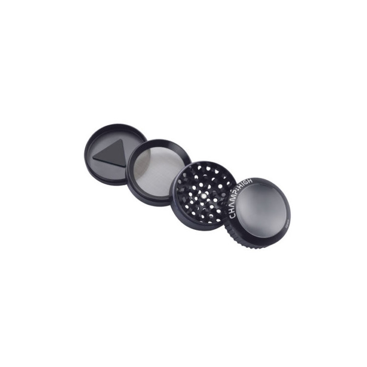 GRINDER CHAMP LUPA NEGRA 4 PARTES 50MM 1UD