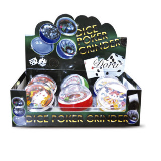 GRINDER DADOS PIEZAS 3 PARTES Ø57MM 1X6