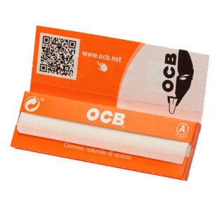 Papel OCB naranja 70mm. Regular 50 Uds. 2