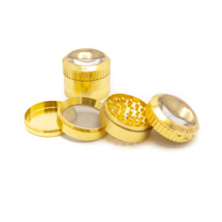 GRINDER CHAMP LUPA oro  4 PARTES 50MM 1UD 2