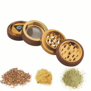 GRINDER CHAMP HIGH WOODEN 4 PARTES 60MM 1UD 2