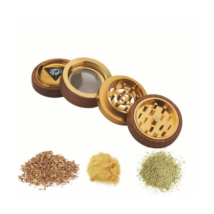 GRINDER CHAMP HIGH WOODEN 4 PARTES 60MM 1UD