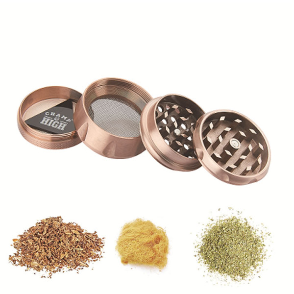 GRINDER CHAMP HIGH DRUM ROSE GOLD  4 PARTES 39 DIAM. 1 UD