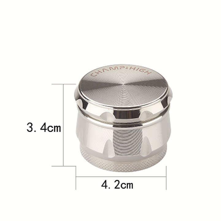 GRINDER CHAMP HIGH DRUM  PLATA 4 PARTES 39 DIAM. 1 UD