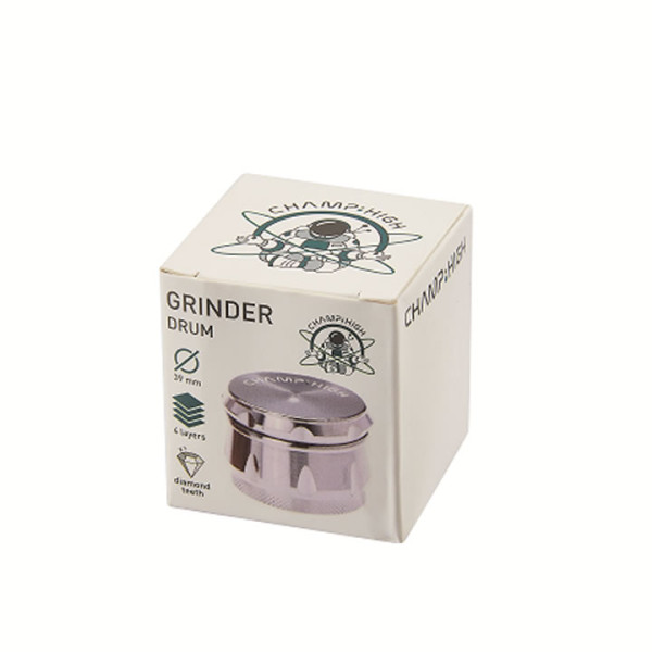GRINDER CHAMP HIGH DRUM  PLATA 4 PARTES 39 DIAM. 1 UD