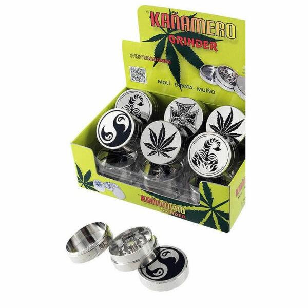 GRINDER KAÑAMERO METAL 3 PARTES DIAM Ø40 1X12