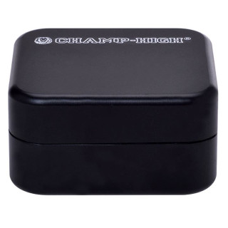 GRINDER CHAMP HIGH ALUMINIO CUADRADO 2 PARTES 47MM DIAM. 1 UD. NEGRO