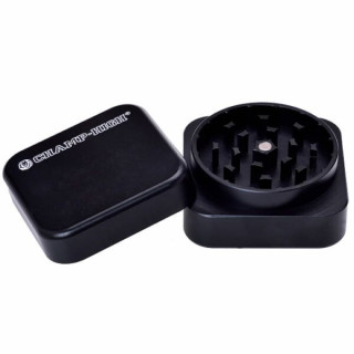 GRINDER CHAMP HIGH ALUMINIO CUADRADO 2 PARTES 47MM DIAM. 1 UD. NEGRO 2