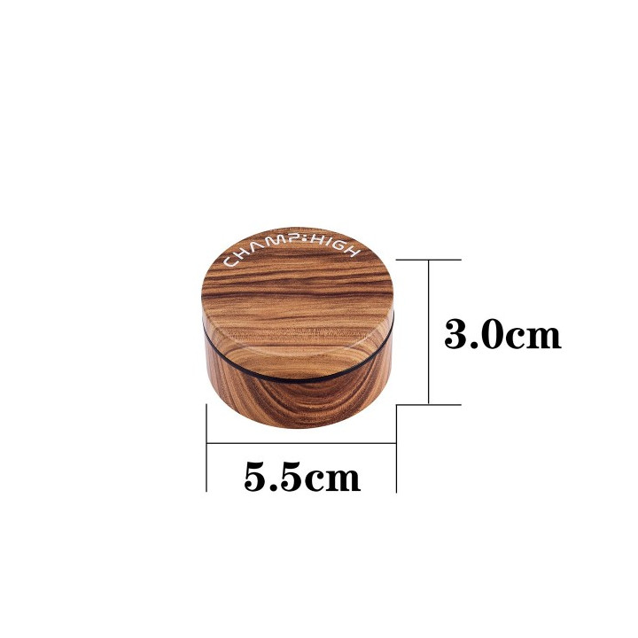 GRINDER CHAMP PLASTIC SPE.FINISH 55MM 2 PARTES 1X12