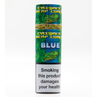 PAPEL DE FUMAR SABORES CYCLONES HEMP BLUE 1X24