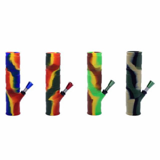 BONG CHAMP HIGH SILICONA PLEGABLE 20 CM 8 UD