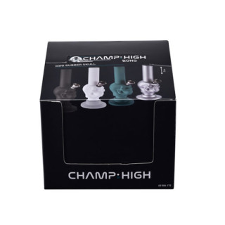 BONG CHAMP SILICONA SKULL 15CM 1X12 2