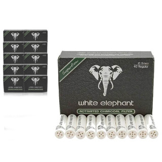 FILTROS WHITE ELEPHANT AKTIV 9MM F40 10UDS