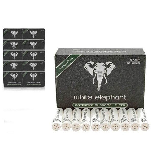 FILTROS WHITE ELEPHANT AKTIV 9MM F40 10UDS