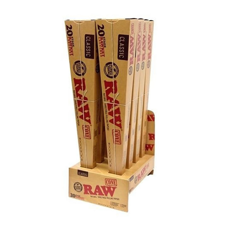 CONOS RAW CLASSIC 20 CONOS TAMAÑOS SURTIDOS 1X8