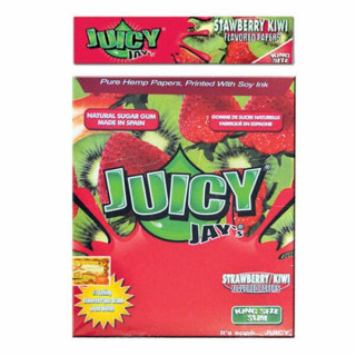 PAPEL DE FUMAR SABORES JUICY JAY'S SLIM FRESA-KIWI 110MM 1x24