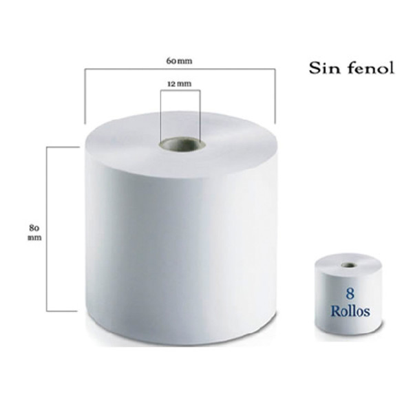 ROLLO TERMICO S/ FENOL 80X60X12MM 1X8