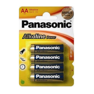 PILAS PANASONIC ALK POWER BRONZE LR06 AA BLISTER 4UDS/BLISTER 1X12