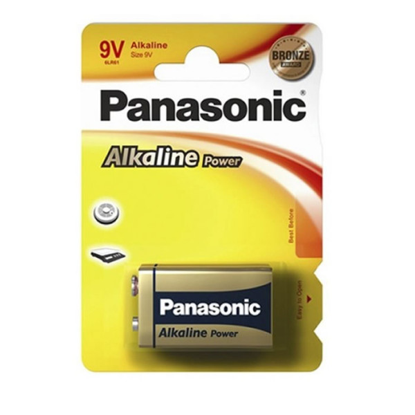 PILAS PANASONIC ALK PRO POWER BRONZE 6LR61-9V 1X12