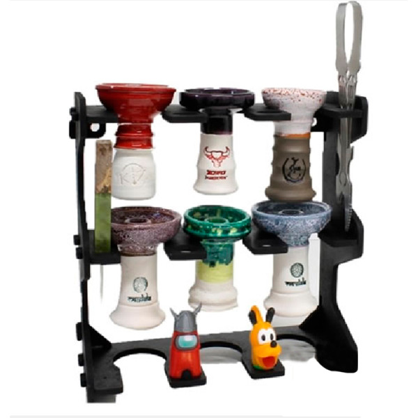 MUEBLE EXPOSITOR DE CAZOLETAS NEGRO