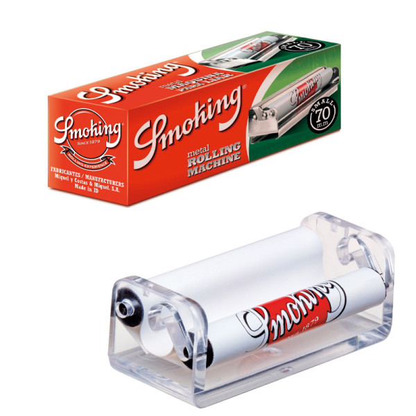 MÁQUINA DE LIAR LIADORA METAL SMOKING 70MM 1X10