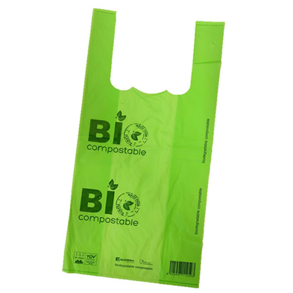 BOLSAS COMPOSTABLE 40x50 VERDE 1X500