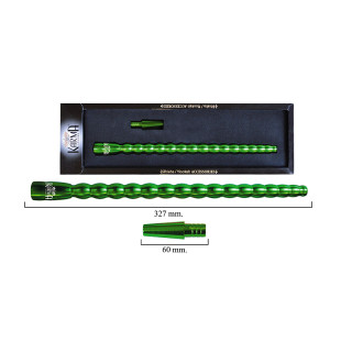 BOQUILLA Y ACCESORIO PARA SHISHA KARMA PEAPOD SHAPE GREEN 1UD
