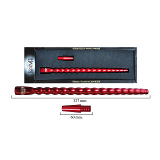 BOQUILLA Y ACCESORIO PARA SHISHA KARMA PEAPOD SHAPE ROJO 1UD