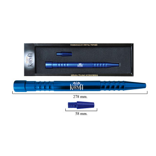BOQUILLA Y ACCESORIO PARA SHISHA KARMA AZUL 1UD