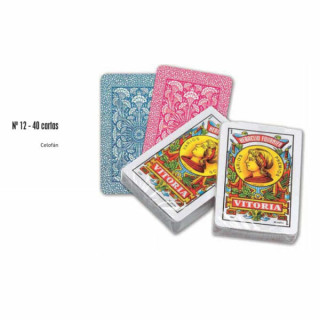 NAIPES FOURNIER ESPAÑOLA Nº12 40 CARTAS SIN CAJA SOLO CELOFÁN 1X12 2