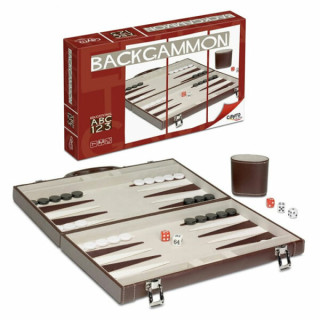 MALETIN BACKGAMMON POLIPIEL. DIMENSIONES: 38 x 26 x 6,5 CM.