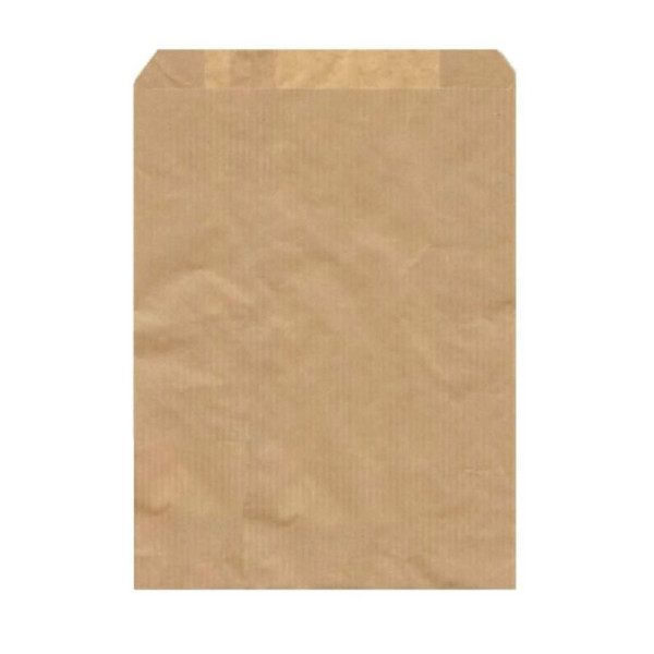 BOLSAS KRAFT 26+8x40 ANÓNIMA PARA CARTÓN 1X1000