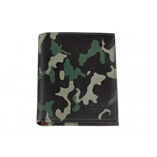 BILLETERO ZIPPO TRI-FOLD CAMO VERDE 1 UD. MEDIDAS: 8,8CM X 10,4CM X 1,5CM. 1UD